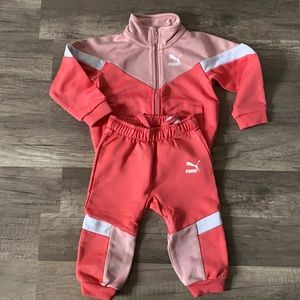 Puma baby tracksuit size 9/12 months
